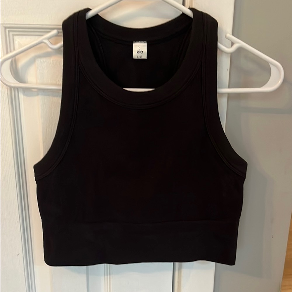 ALO Yoga Women's Black Tank Top